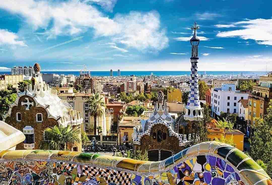 Trefl Puzzle Park Güell, Barcelona 1500 Parça Puzzle