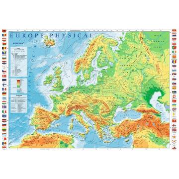 Trefl Puzzle Physıcal Map Of Europe 1000 Parça Puzzle