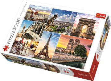 Trefl Puzzle Magic Of Paris, Collage 3000 Parça Puzzle