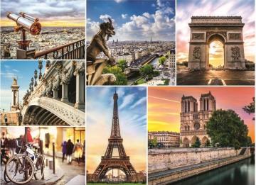 Trefl Puzzle Magic Of Paris, Collage 3000 Parça Puzzle