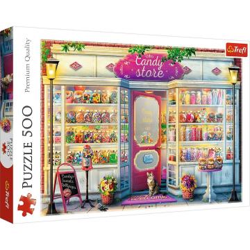 Trefl Puzzle Candy Store 500 Parça Puzzle