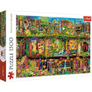 Trefl Puzzle Faıry Bookcase 1500 Parça Puzzle