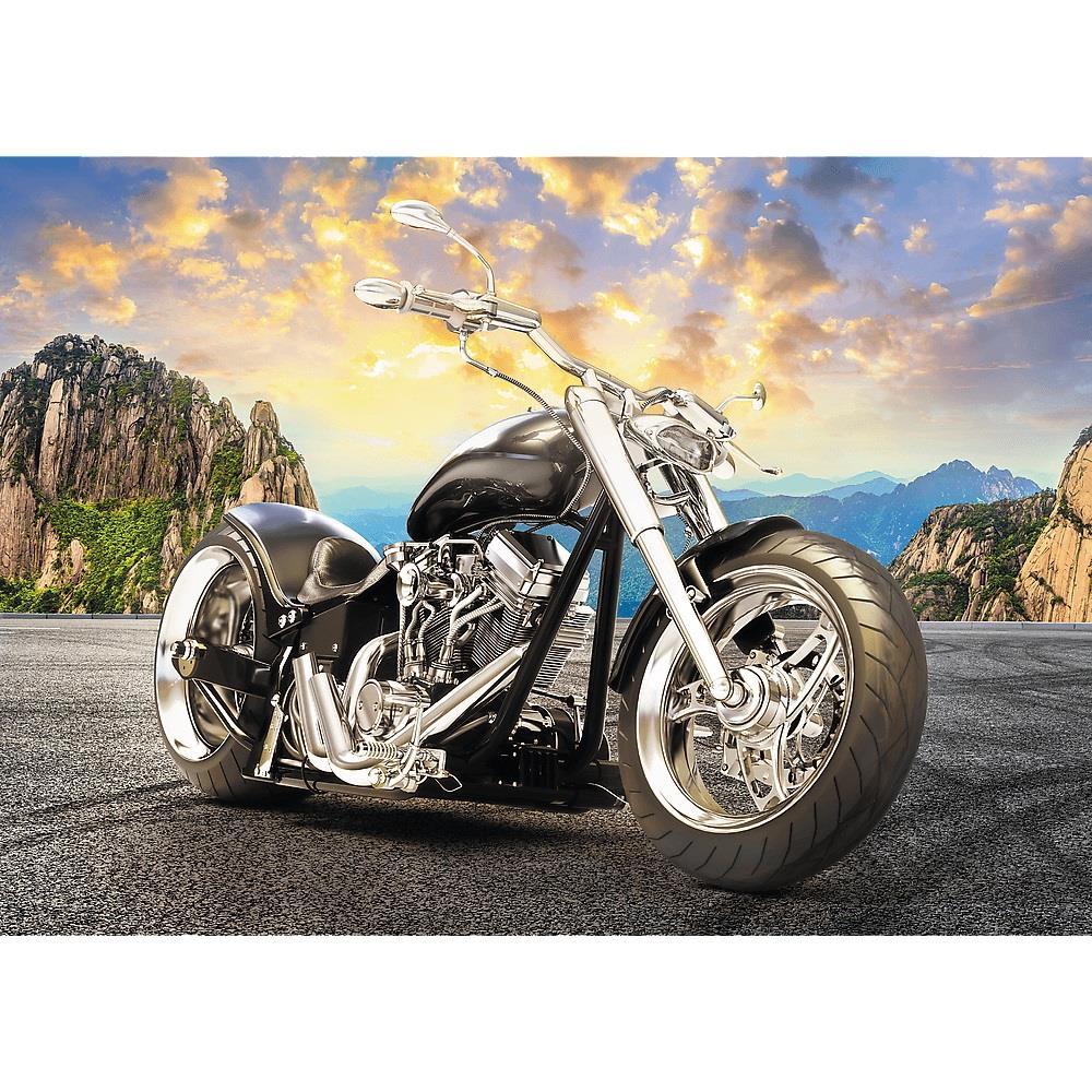 Trefl Puzzle Black Motorcykle 500 Parça Puzzle