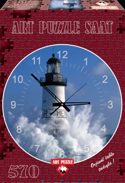 Art Puzzle Lighthouse 570 Parça Saat Puzzle