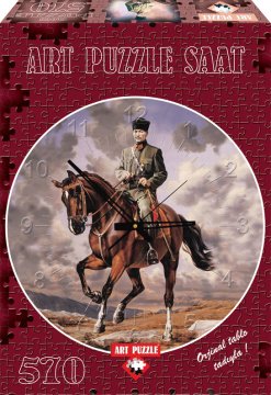 Art Puzzle Gazi Mustafa Kemal Atatürk 570 Parça Saat Puzzle