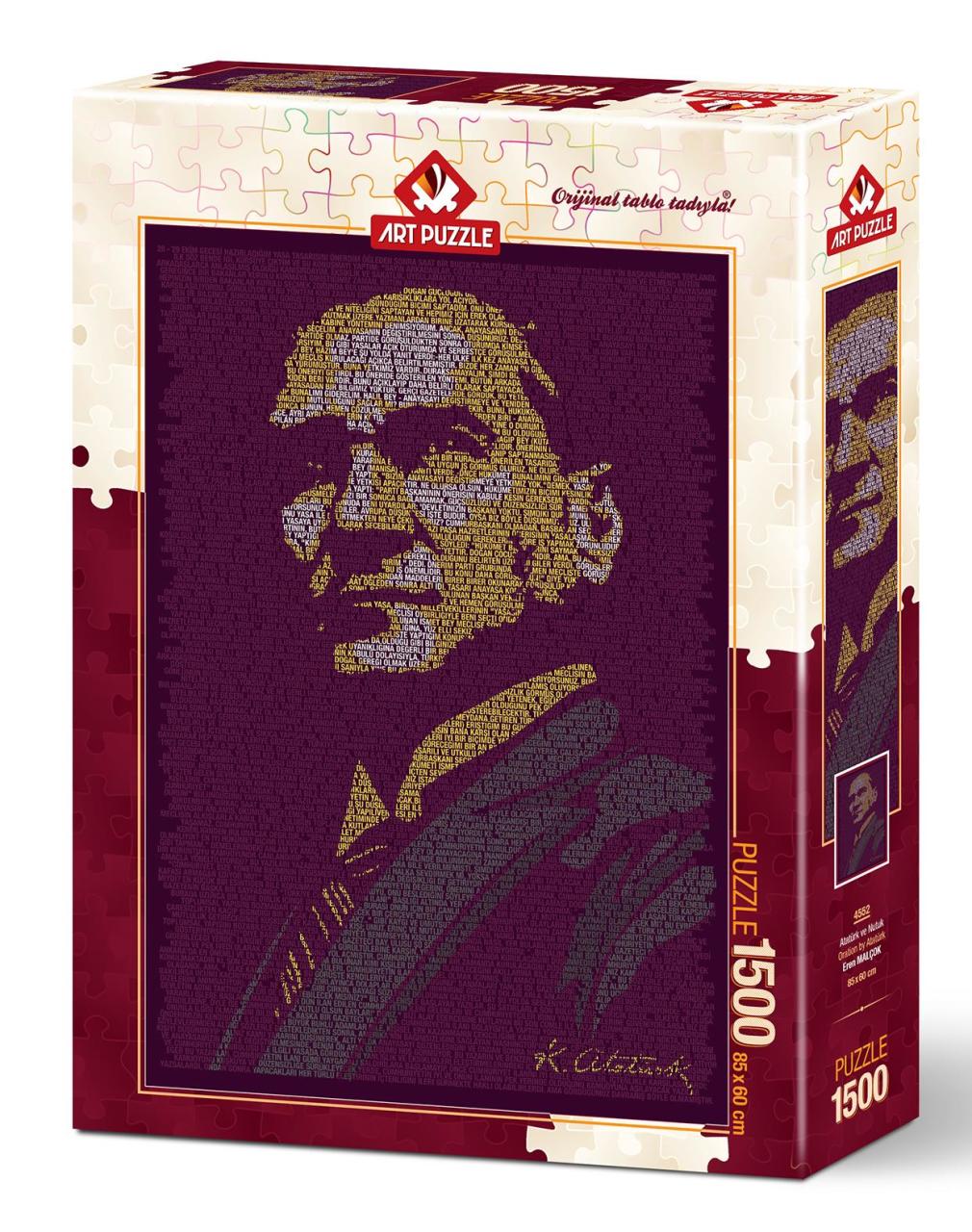 Art Puzzle Atatürk ve Nutuk 1500 Parça Puzzle