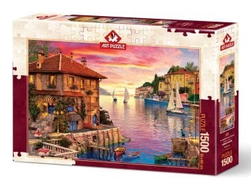 Art Puzzle Akdeniz Limanı 1500 Parça Puzzle