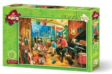 Art Puzzle Müzik Dükkanı 200 Parça Yapboz