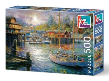 Yappuzz Balıkçı Kasabası 500 Parça Puzzle