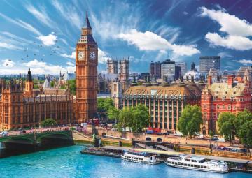 Trefl Puzzle Sunny Day İn London 500 Parça Puzzle