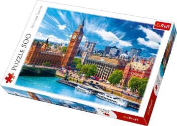Trefl Puzzle Sunny Day İn London 500 Parça Puzzle