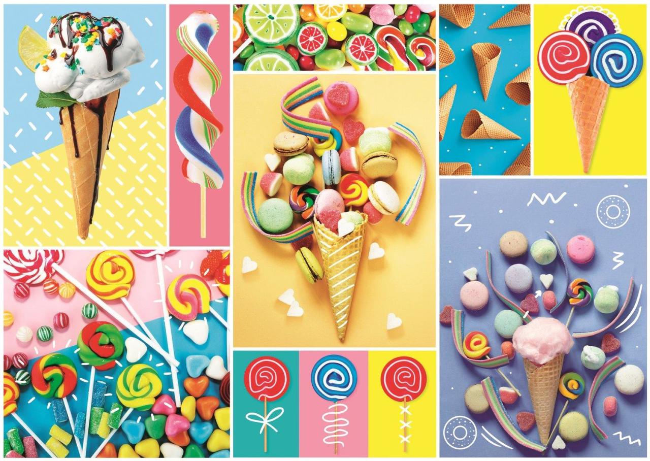 Trefl Puzzle Favorite Sweets 500 Parça Puzzle