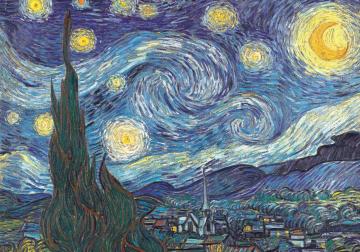 Trefl Puzzle The Starry Night, Vincent Van Gogh 1000 Parça Puzzle