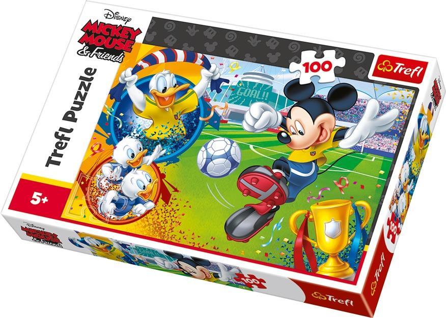 Trefl Puzzle Mickey Mouse on the Field 100 Parça Yapboz