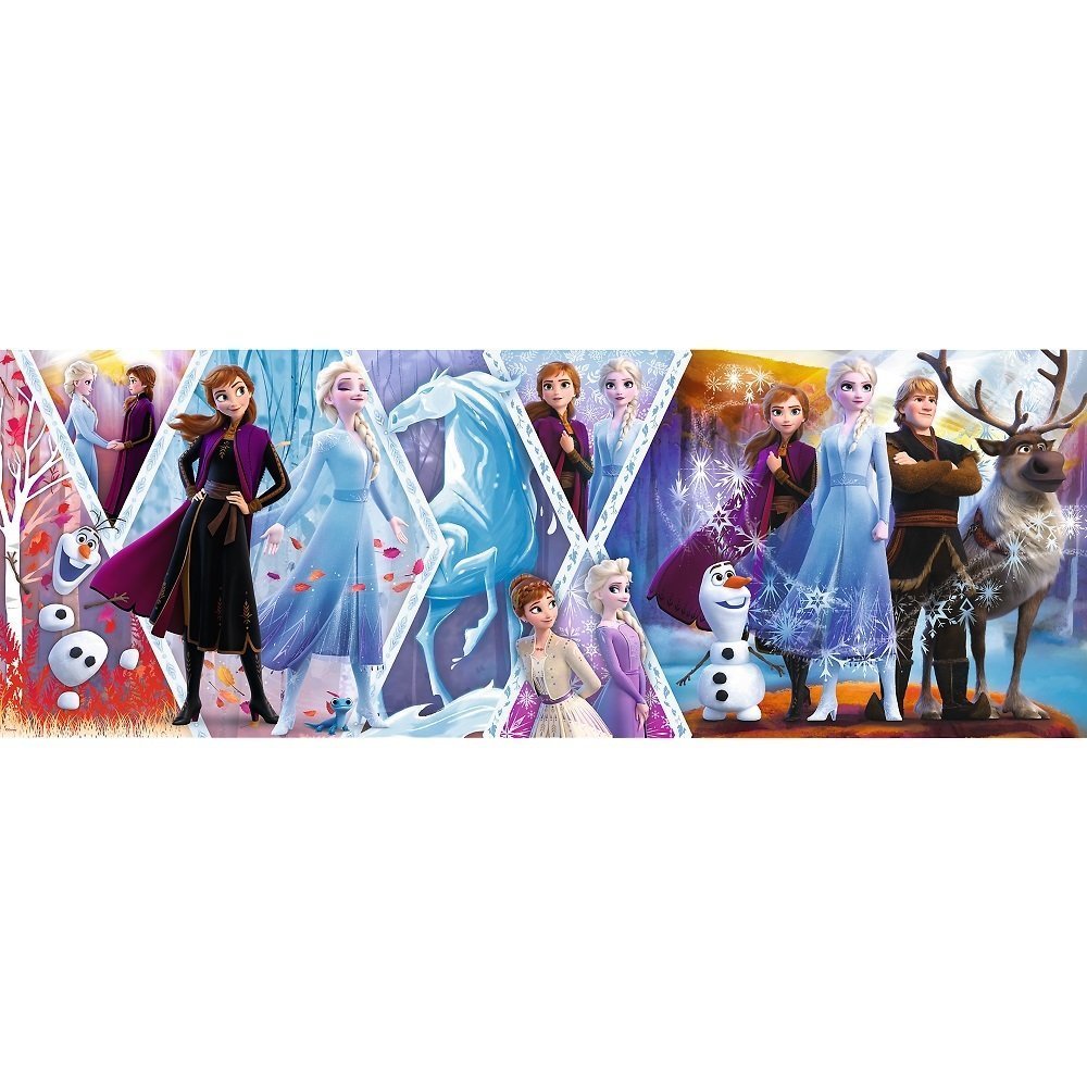 Trefl Disney Frozen II 1000 Parça Panorama Puzzle