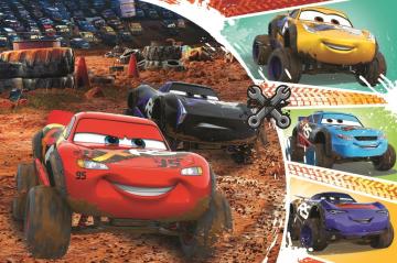 Trefl Puzzle Lightning McQueen with Friends / Disney 60 Parça Yapboz