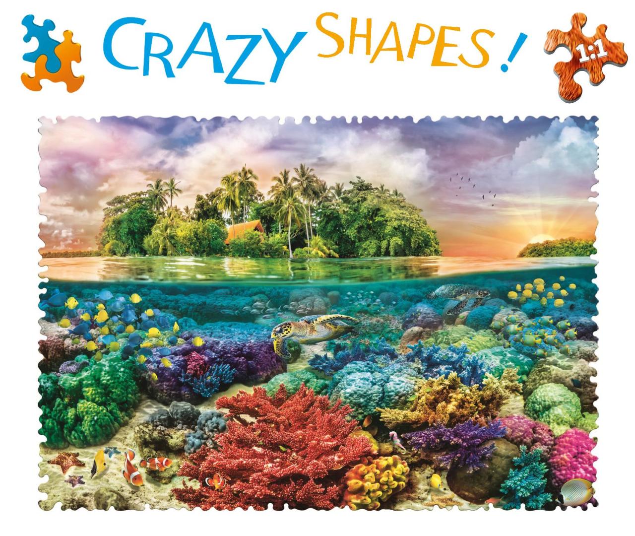 Trefl Puzzle Tropical Island 600 Parça Puzzle