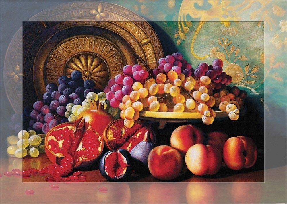 Art Puzzle Meyve Şöleni Meyve 1000 Parça Kokulu Yapılmış Puzzle(68 x 48 cm)
