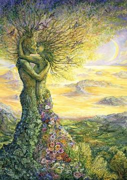 Art Puzzle Doğanın Aşkı 1000 Parça Yapılmış Puzzle(68 x 48 cm)