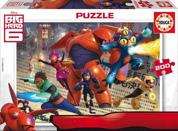 Educa Çoçuk Puzzle  Bıg Hero 200 Parça Puzzle