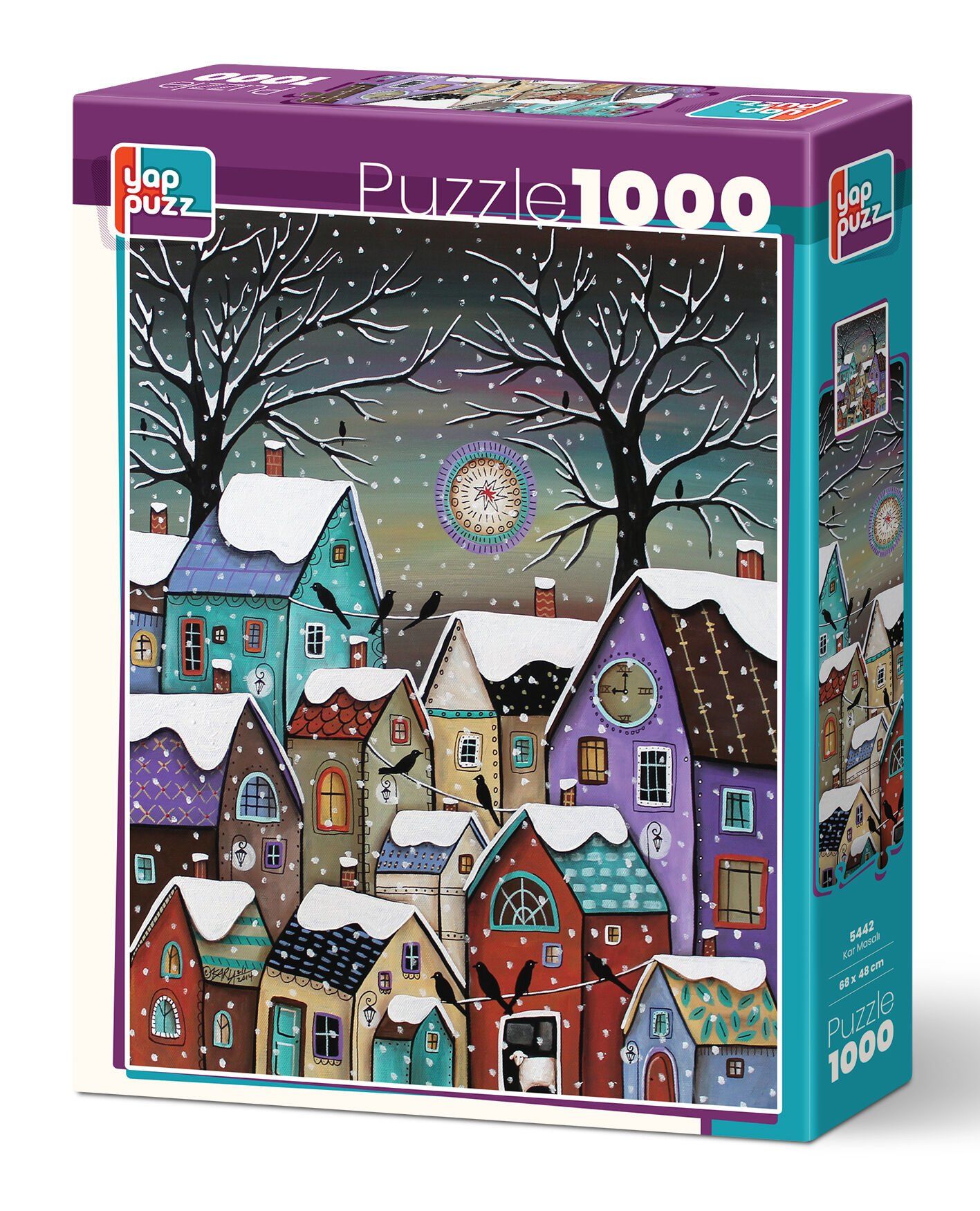 Yappuzz Kar Masalı 1000 Parça Puzzle