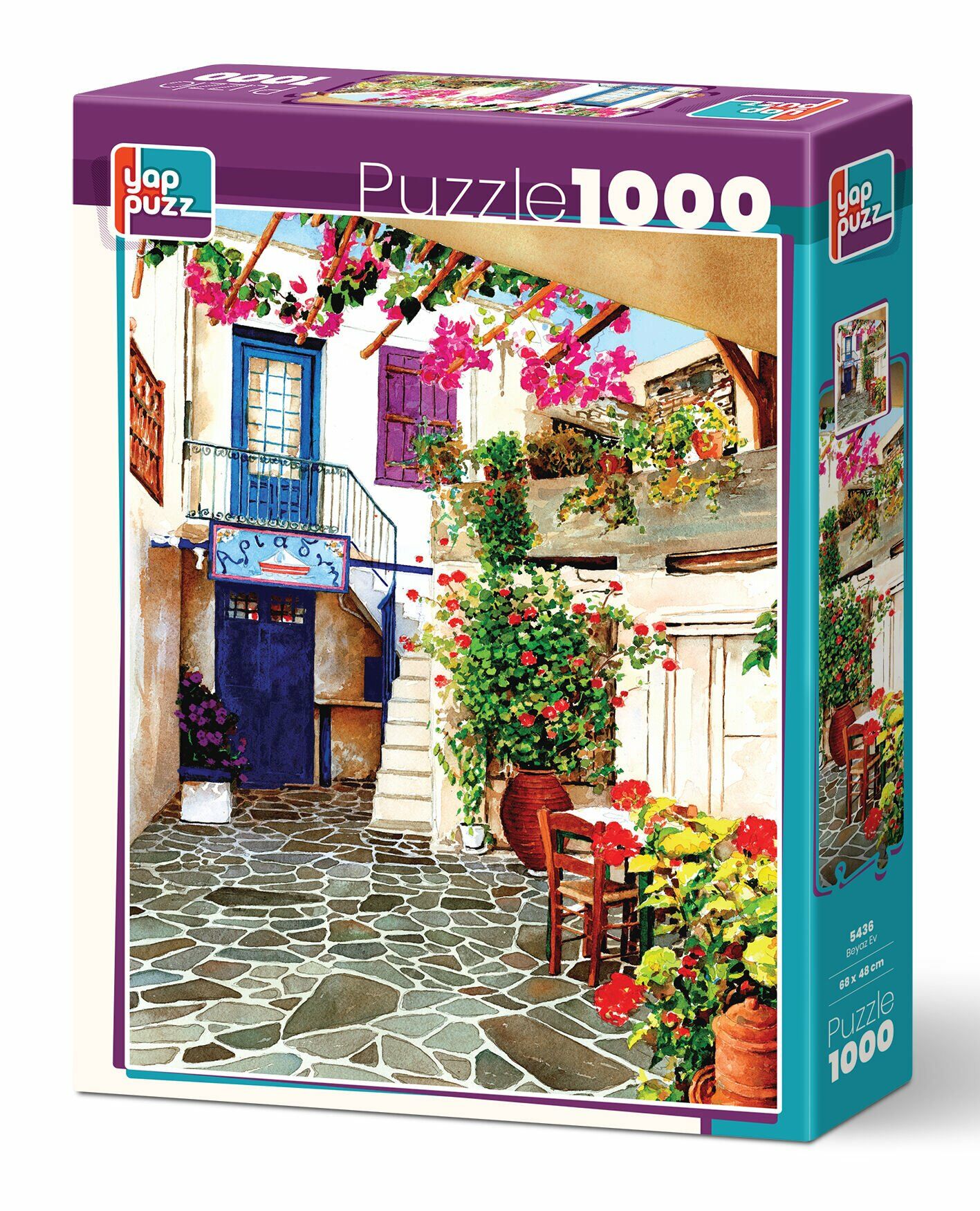 Yappuzz Beyaz Ev  1000 Parça Puzzle