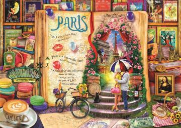 Art Puzzle Paris 1000 Parça Yapılmış Puzzle(68 x 48 cm)