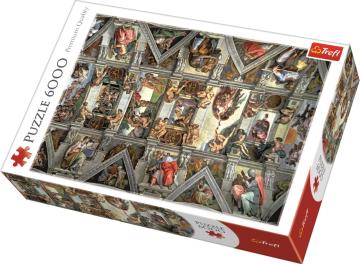 Trefl Puzzle Sistine Chapel Ceiling 6000 Parça Puzzle