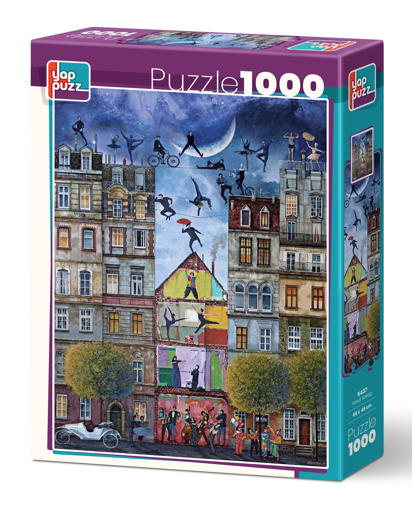 Yappuzz Sanat Sokağı 1000 Parça Puzzle