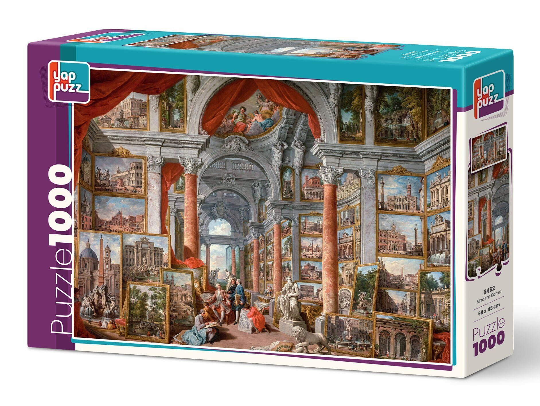 Yappuzz Modern Roma  1000 Parça Puzzle