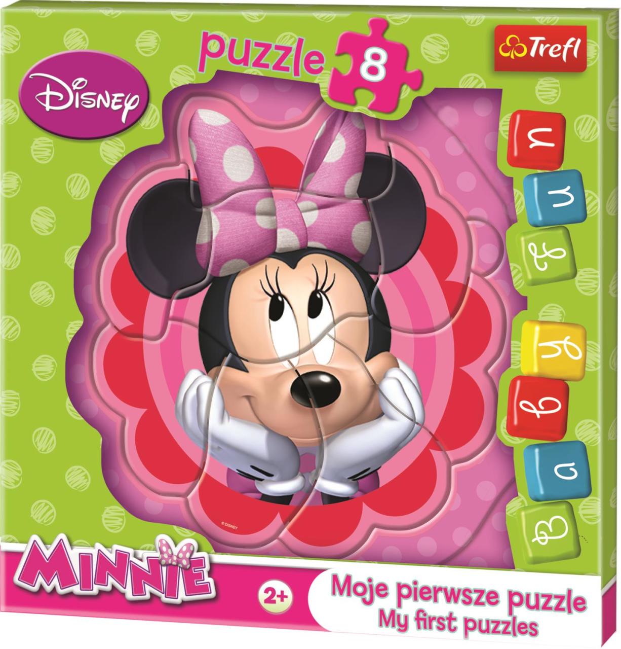 Trefl Puzzle Trefl Baby Minnie Bowtique 8 Parça Yapboz