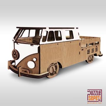 Puzzle Sepeti Vosvos Minibüs 3D 67 Parça Ahşap Maket