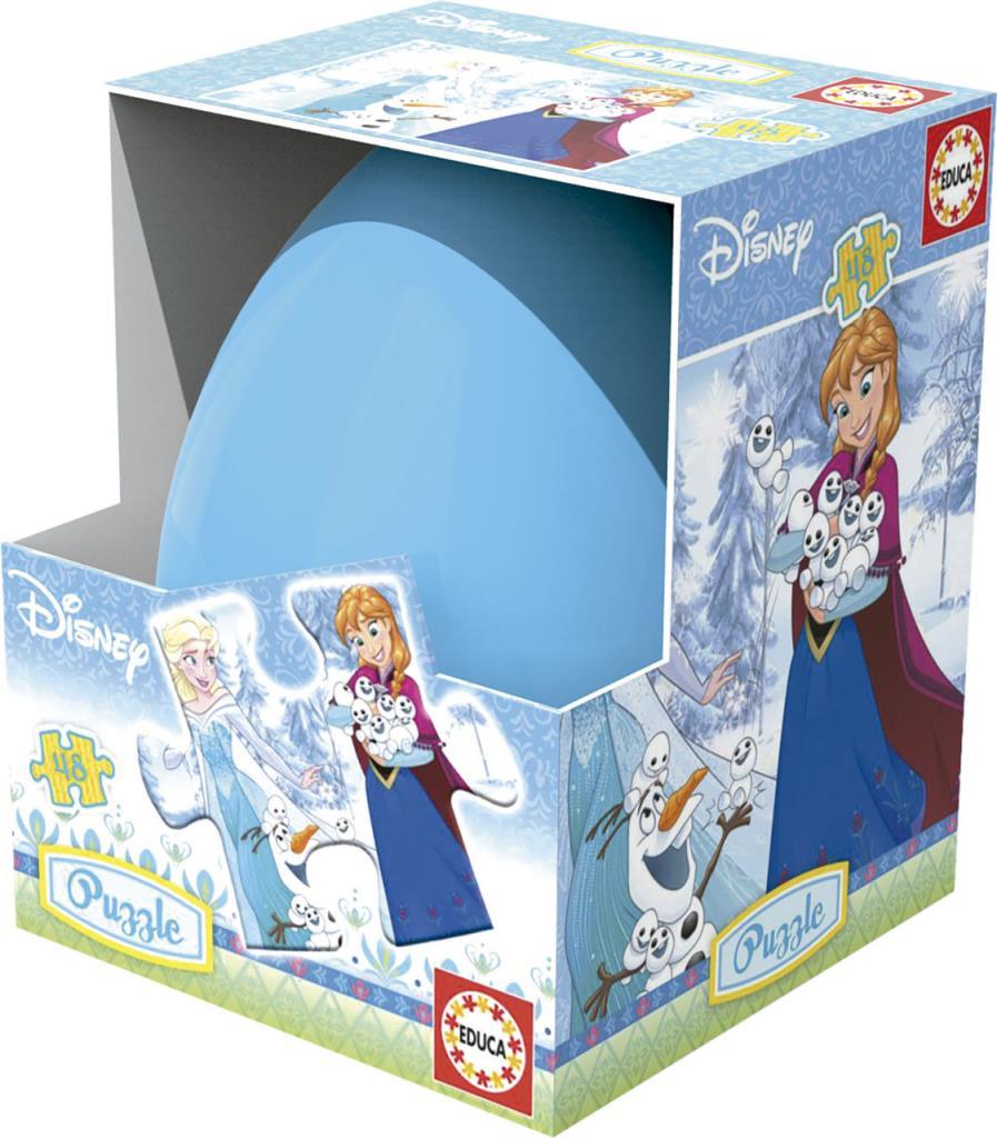 Educa Puzzle Frozen, Disney 48 Parça Yumurta Kutulu
