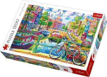 Trefl Puzzle Amsterdam Canal 1500 Parça Puzzle