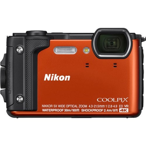 Nikon Coolpix W300  Dijital Fotoğraf Makinesi - Karfo Karacasulu Garantili Turuncu