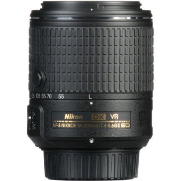 Nikon AF-S DX Nikkor 55-200mm f/4-5.6G ED VR II Telefoto Lens