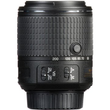 Nikon AF-S DX Nikkor 55-200mm f/4-5.6G ED VR II Telefoto Lens