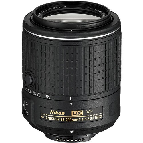 Nikon AF-S DX Nikkor 55-200mm f/4-5.6G ED VR II Telefoto Lens