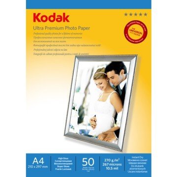 Kodak Ultra Premium Inkjet Baskı Kağıdı A4 20x30 270 gr.