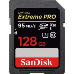 Sandisk 128 GB SDXC Extreme Pro class10 UHS - I u3 - 95 MB/s 633x Hafıza Kartı