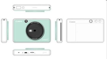 Canon Zoemini C Şipşak Fotoğraf Makinesi - Canon Eurasia Garantili - 10 Poz Film Hediyeli Yeşil (Mint Green)