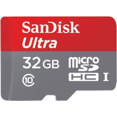 Sandisk 32 GB Micro SDHC Ultra class10 UHS - I u1 - 80 MB/s 533x Hafıza Kartı