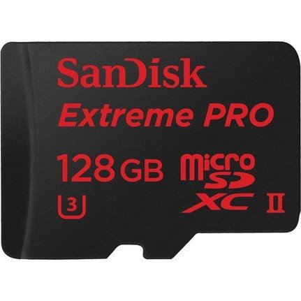 Sandisk 128 GB Micro SDXC Extreme Pro class10 UHS - II u3 - 275 MB/s 1833x A2 Hafıza Kartı
