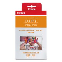 Canon RP-108 Fotoğraf Baskı Kağıdı (Canon Selphy Yazıcılar için)