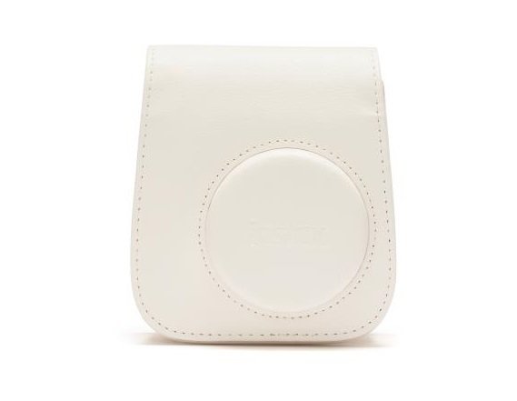 Fujifilm Instax Mini 11 ve12 Uyumlu Çanta Ice White (Buz Beyaz)