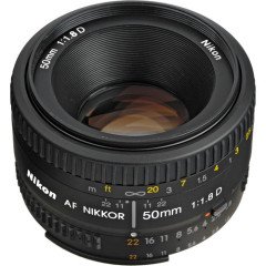 Nikon AF Nikkor 50mm F/1.8D Lens