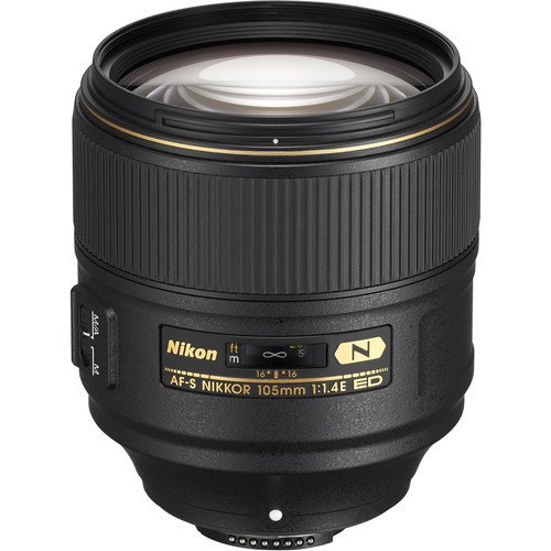 Nikon AF-S Nikkor 105mm F/1.4E ED Lens