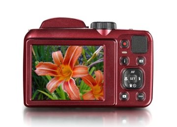 Kodak PixPro AZ252 Dijital Fotoğraf Makinesi Kırmızı