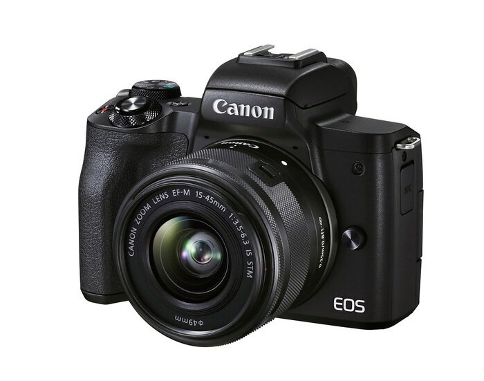 Canon EOS M50 Mark II 15-45mm IS STM Aynasız Fotoğraf Makinesi - Canon Eurasia Garantili