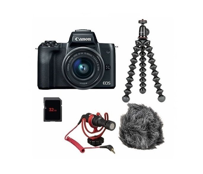 Canon EOS M50 Mark II Vlogger Kit - Canon Eurasia Garantili